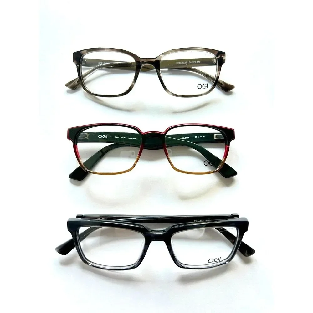 Reseller Lot 50 Pairs OGI Mens Womens Kids Eyeglasses Frames Japan-Never Worn
